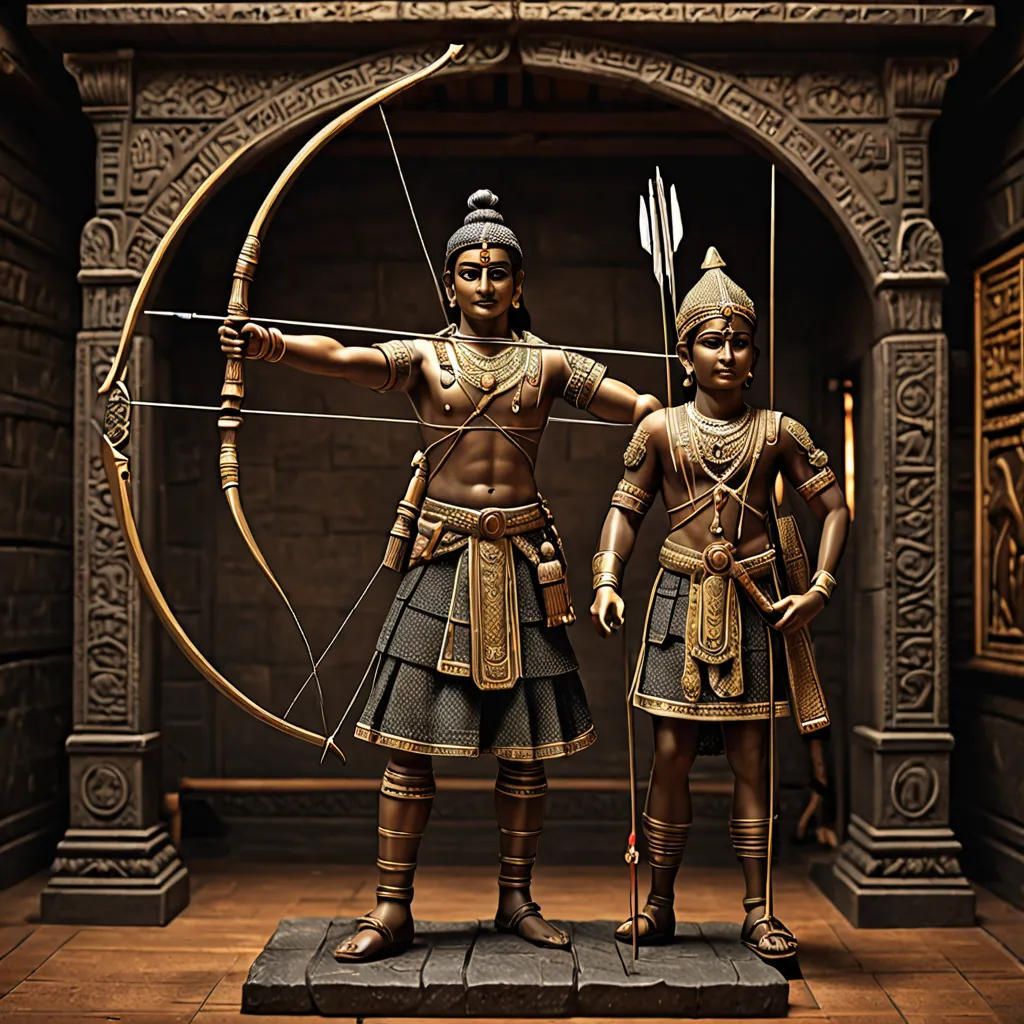 1024x1024 The Sacrifice of Eklavya