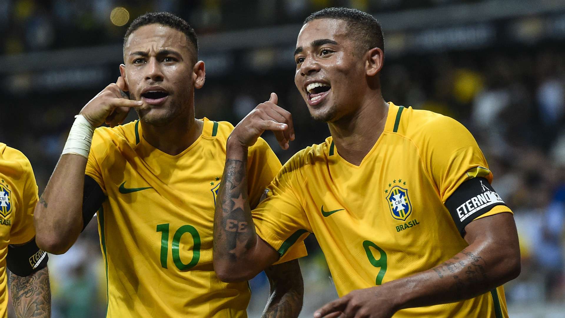 1920x1080 Gabriel Jesus out to follow in Neymar's footsteps as he targets 100 Brazil caps & goals record