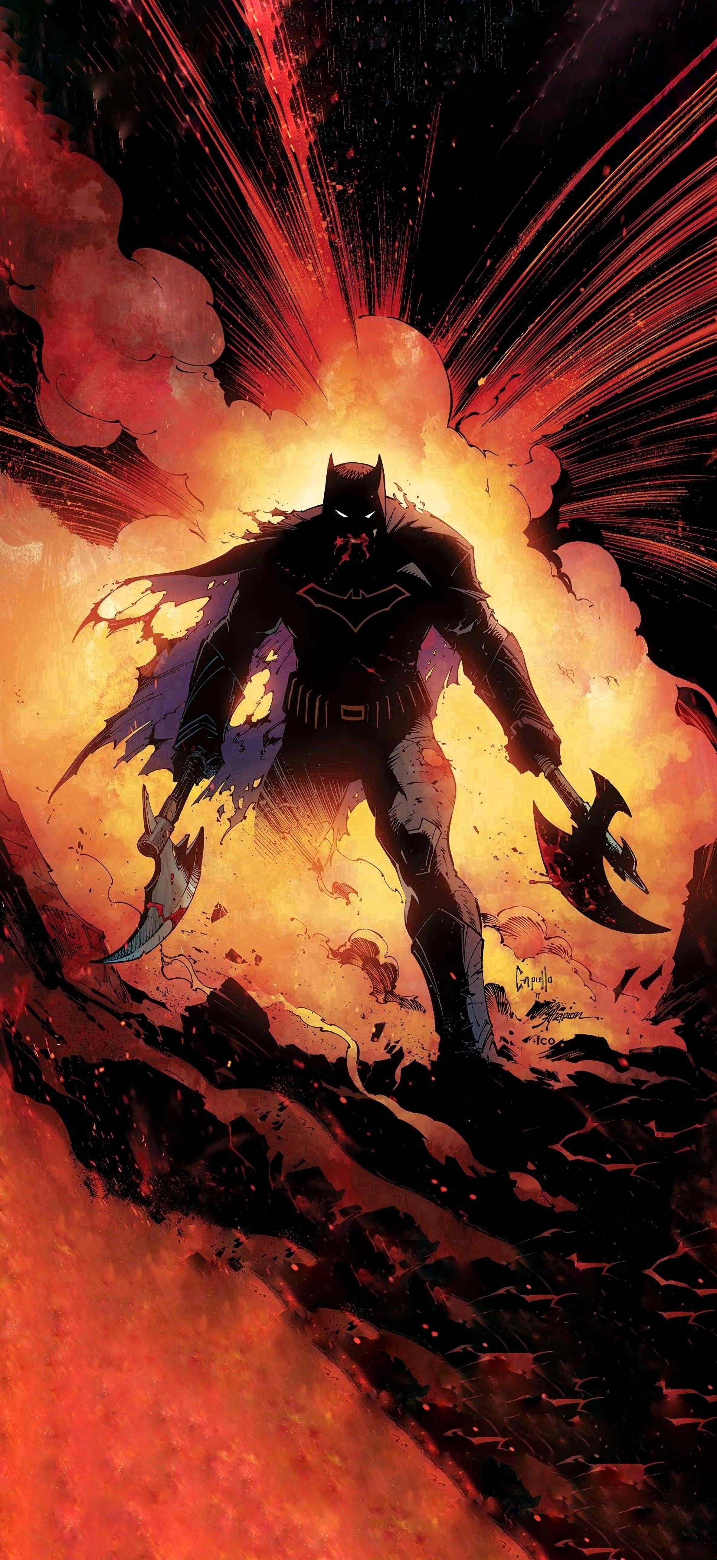 2370x5152 Batman, Dark Knights Metal wallpaper [2370x5152]