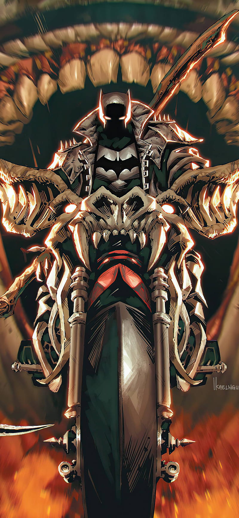 800x1731 Batman Dark Knights Death Metal iPhone XS MAX, , Background, and, Art Death Metal, HD phone wallpaper