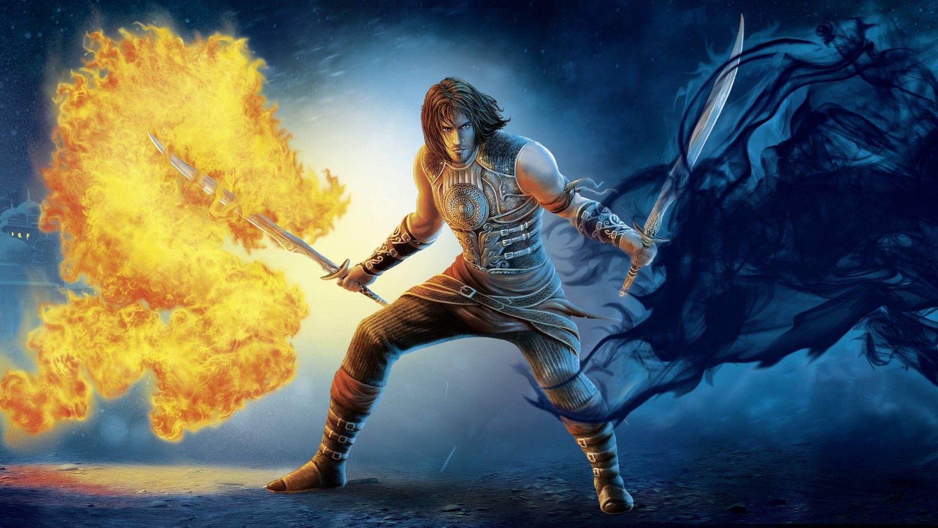 1920x1080 Download 1920x1080 HD Wallpaper prince of persia the two thrones fire dark art, Desktop Background HD