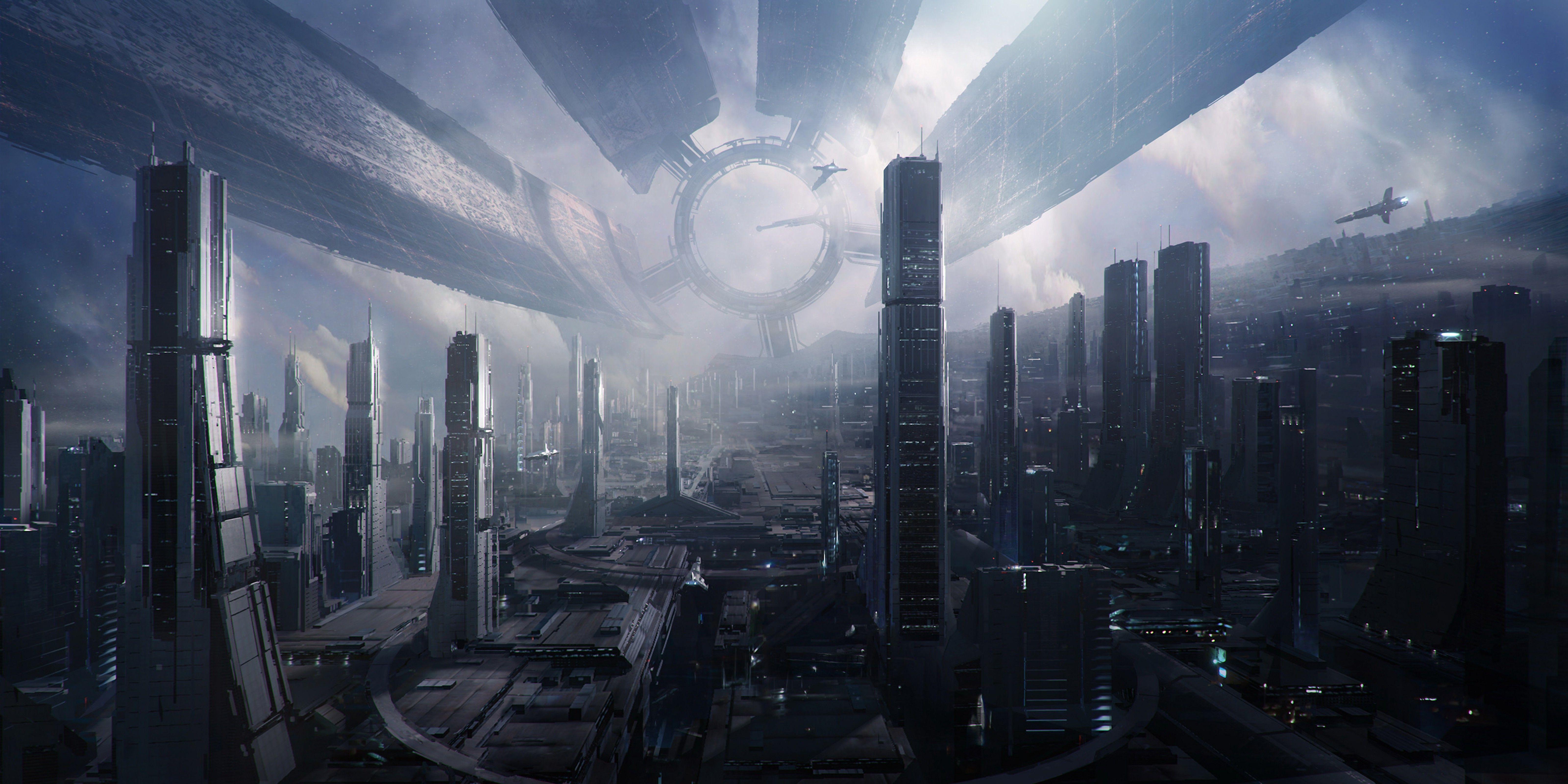 6400x3200 Mass Effect, Citadel Wallpaper HD / Desktop and Mobile Background