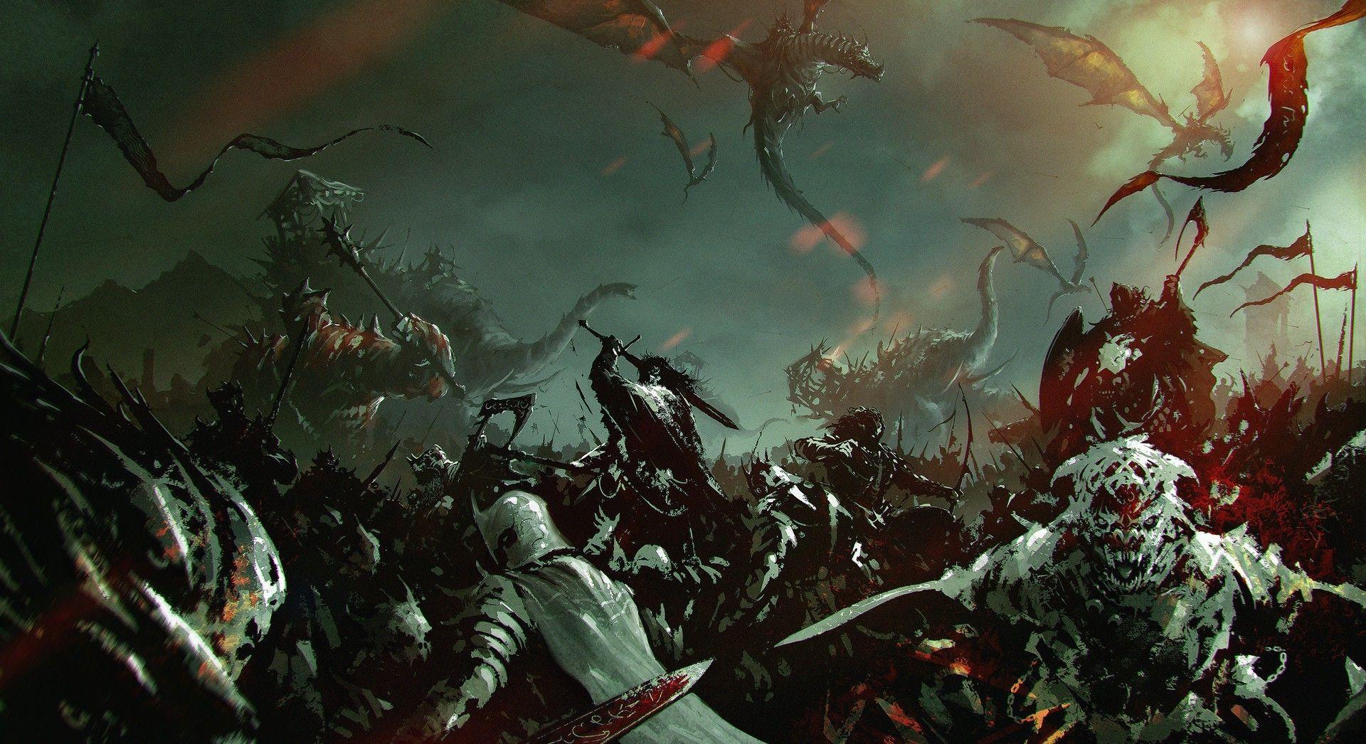 1920x1046 fantasy Art, War, Dragon, Digital Art Wallpaper HD / Desktop and Mobile Background