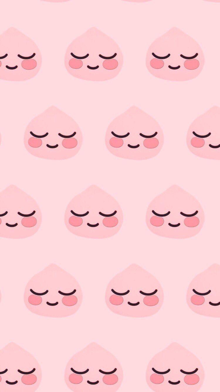 Kawaii Peach Wallpaper