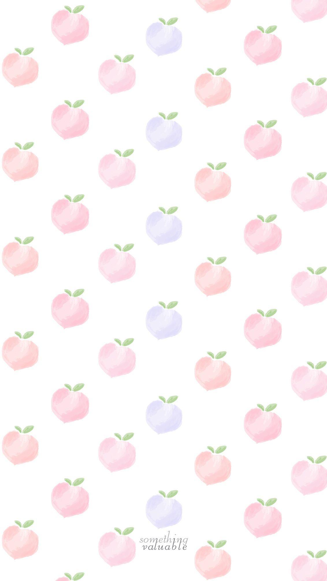 1132x2010 iPhone wallpaper design • peach •. Click. Save. Screen Saver