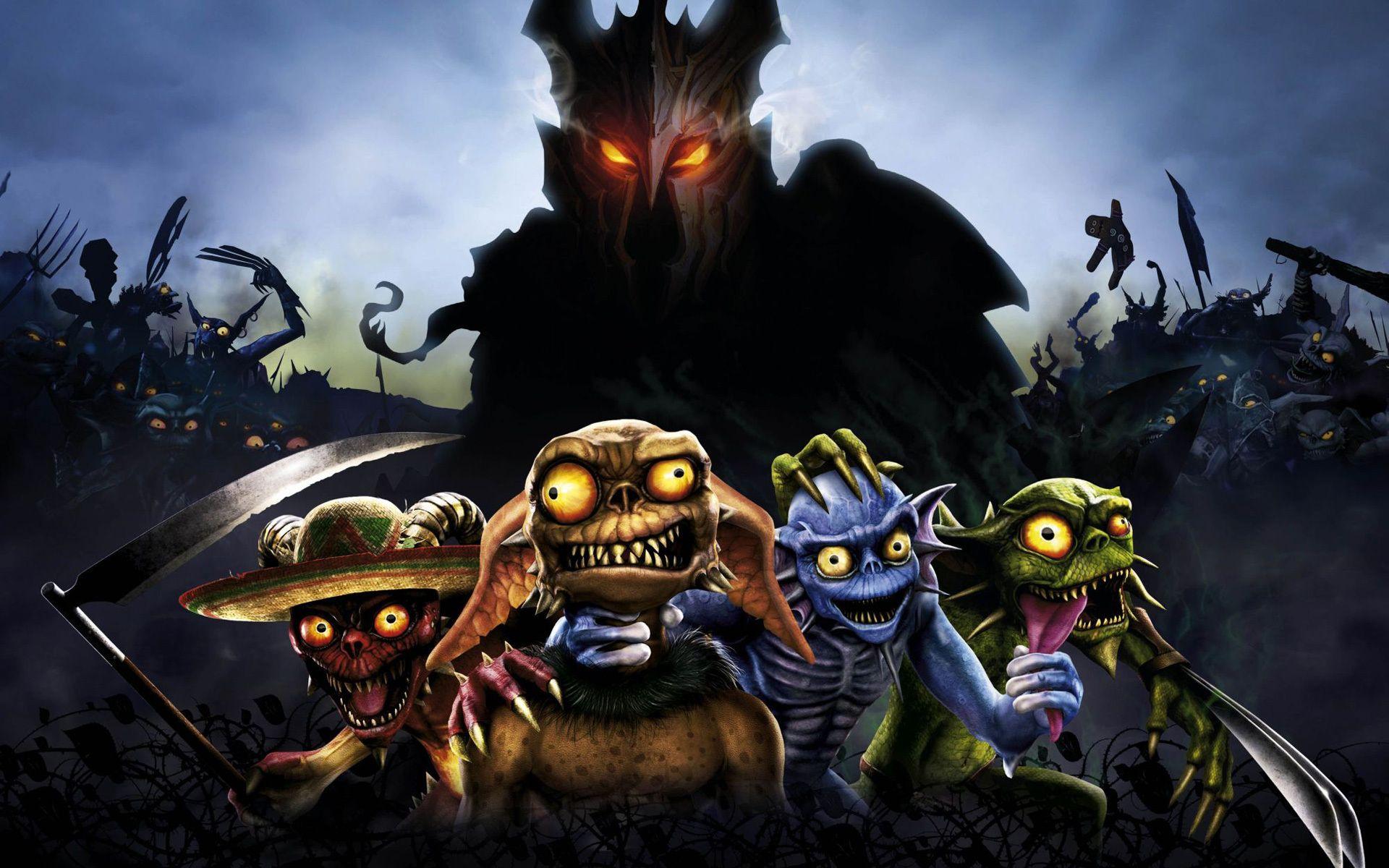 1920x1200 HD wallpaper of Overlord, picture of monsters, spit