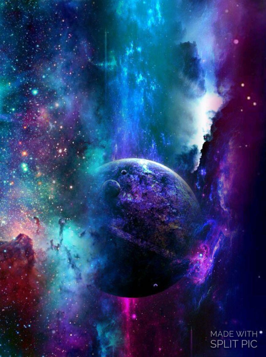 848x1136 This is actually six different picture placed together. Galaxy art, Hubble picture, Space artwork