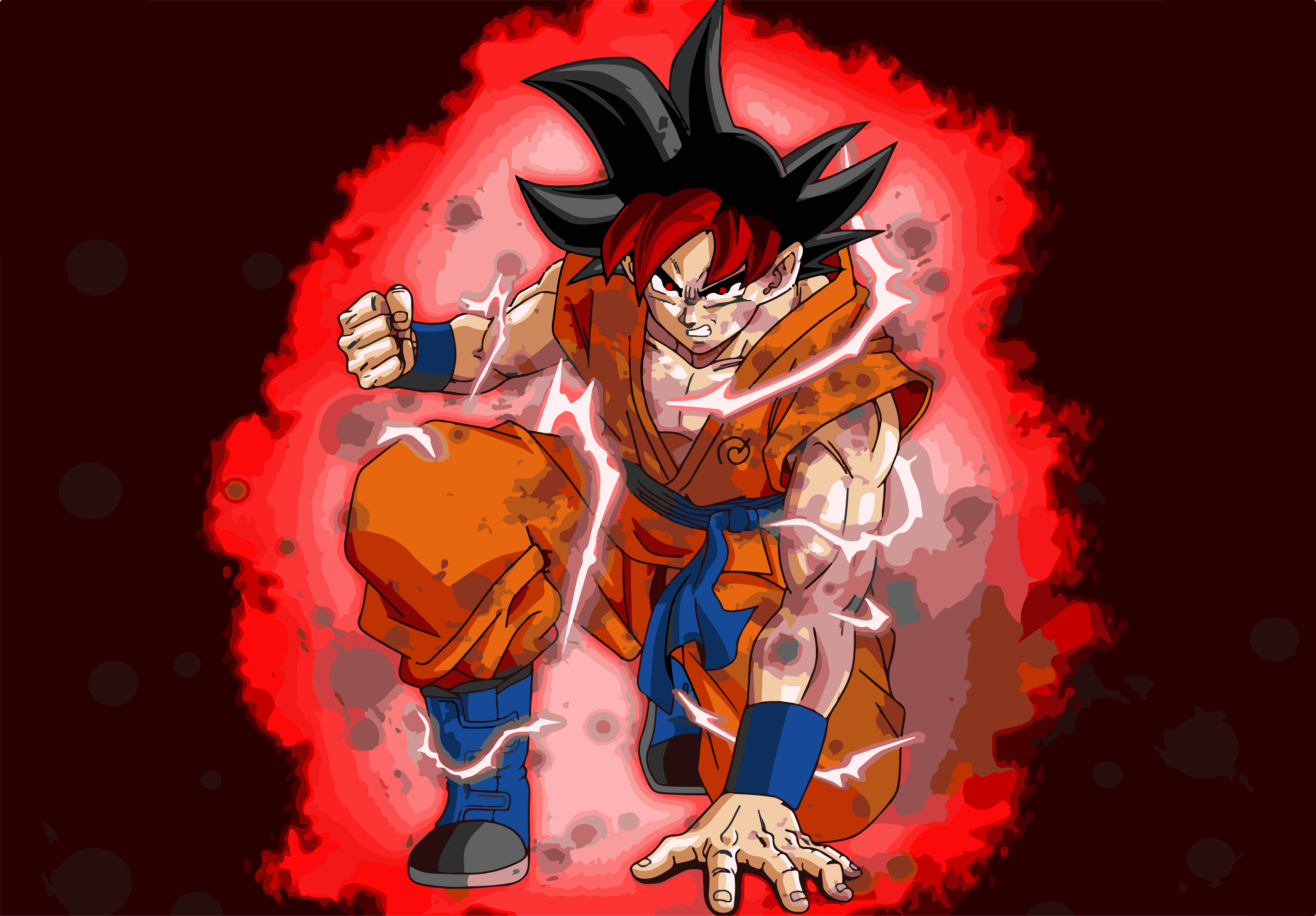 6467x4501 Omni God Goku Wallpaper