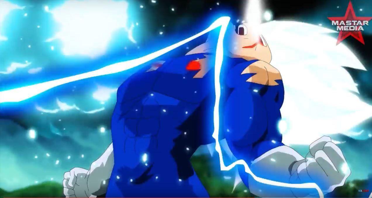 1272x679 MaStar Media Anime War powering up Omni Super Saiyan god. Super saiyan god, Dragon ball, Dragon ball super art