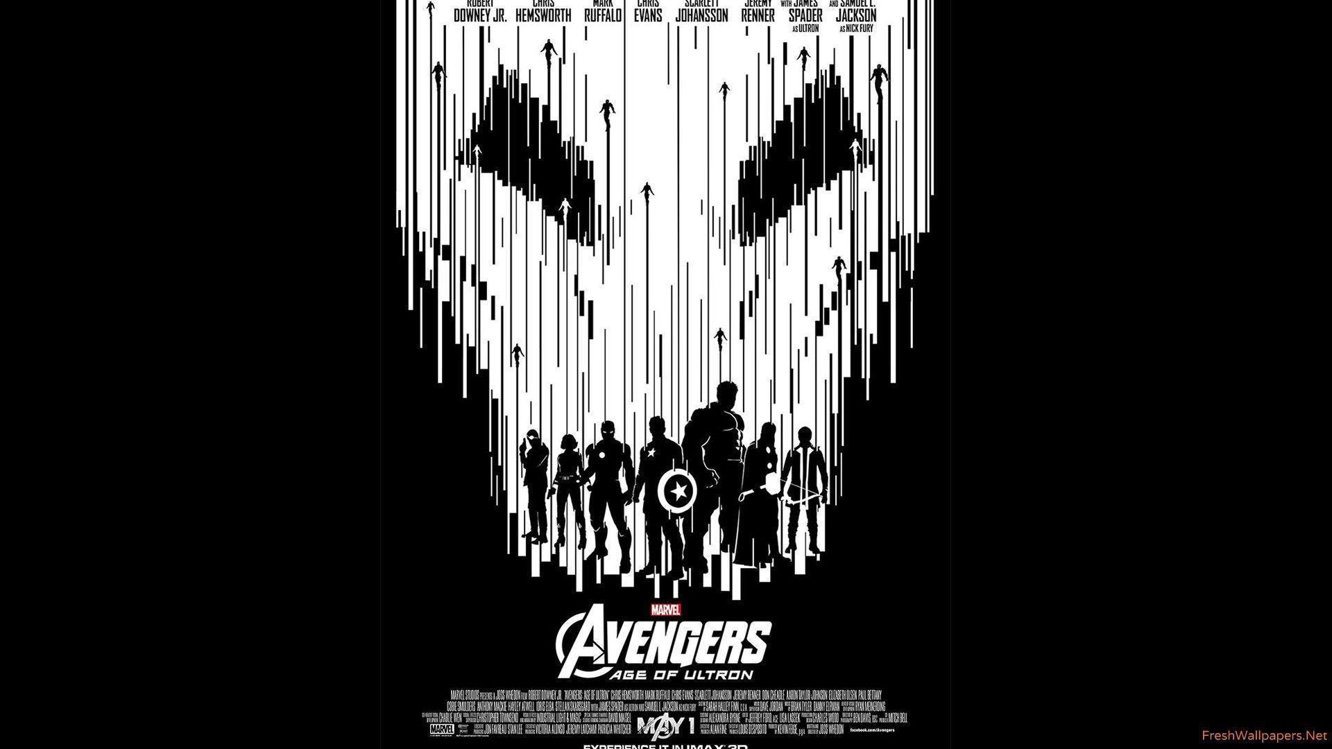 1920x1080 Avengers Age Of Ultron Black