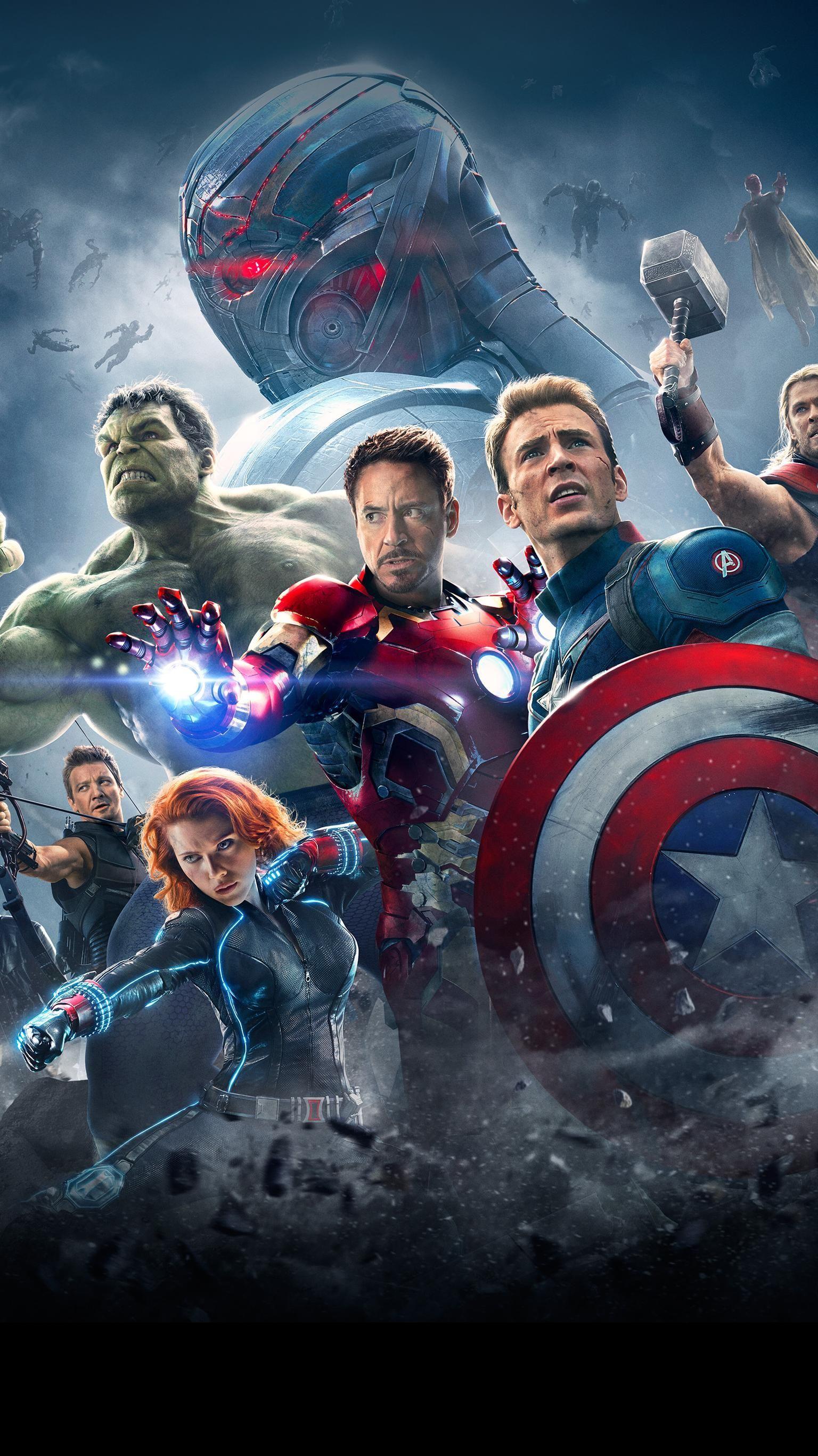 1536x2732 Avengers: Age of Ultron (2015) Phone Wallpaper. Moviemania. Age of ultron, Avengers, Avengers movies
