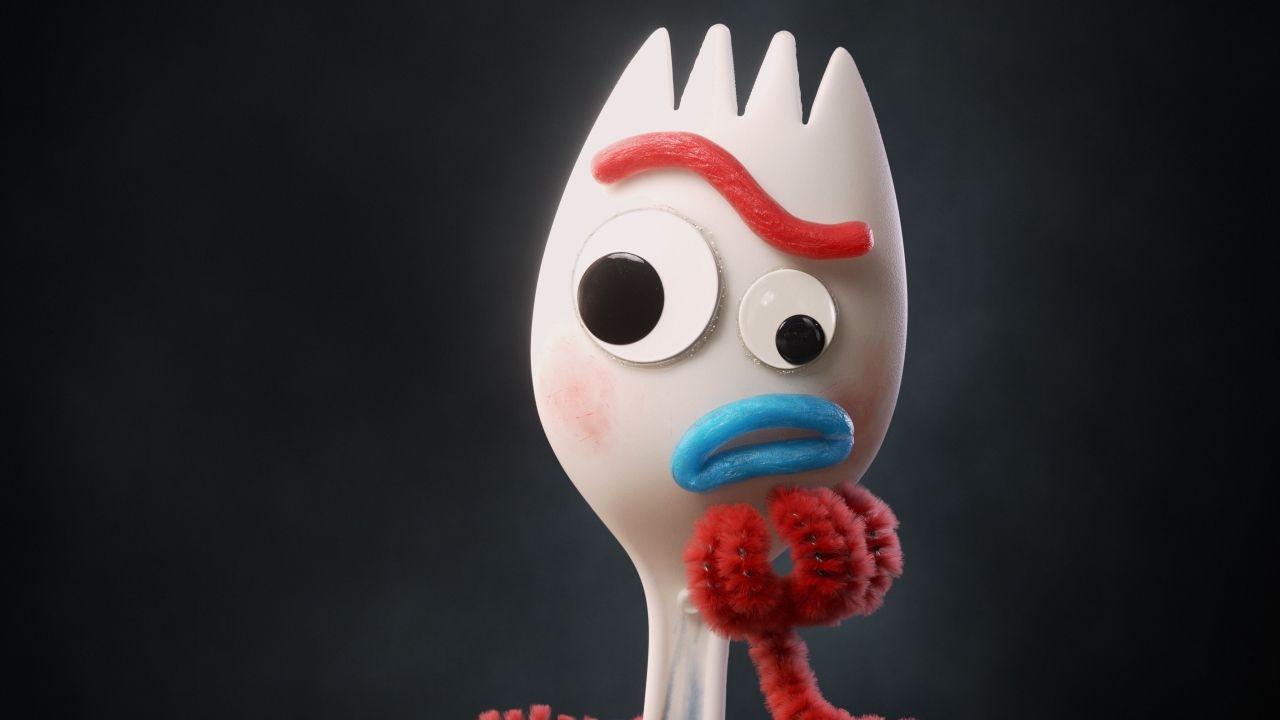 1280x720 Forky In Toy Story 4 720P Wallpaper, HD Movies 4K Wallpaper, Image, Photo and Background