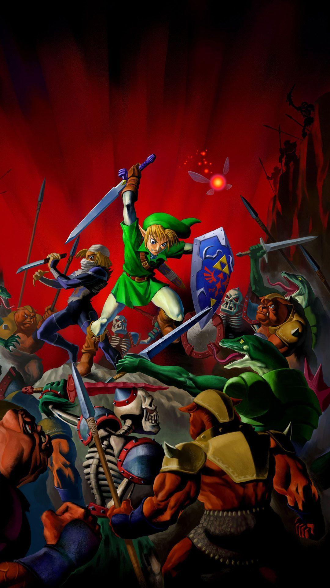 1080x1920 The Legend of Zelda Mobile Background