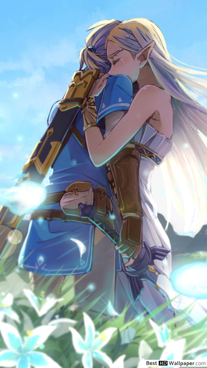 720x1280 The Legend of Zelda: Breath of the Wild Love HD wallpaper download