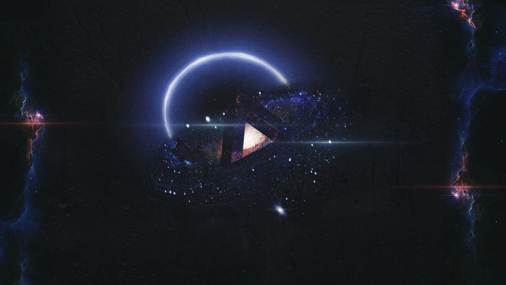 1920x1080 Void, Andromeda, Space, Flares HD Wallpaper / Desktop and Mobile Image & Photo