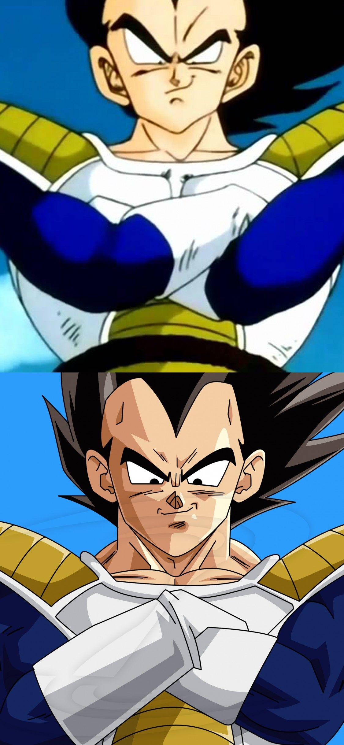 1125x2436 Vegeta iPhone Wallpaper
