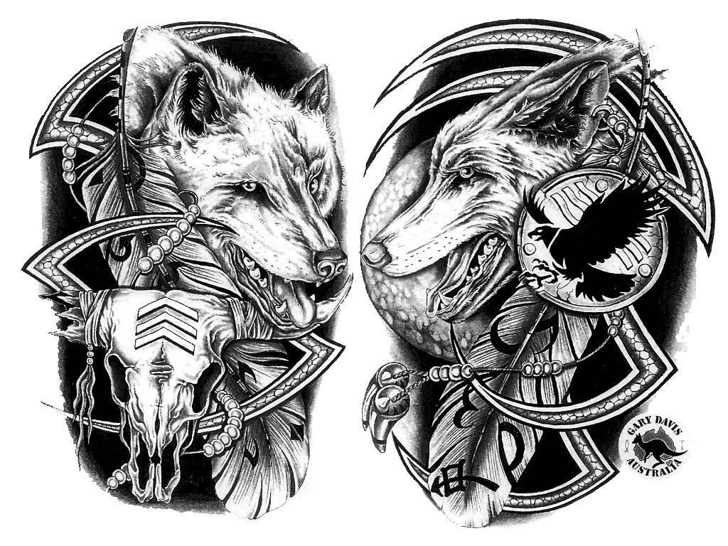 1024x768 Native American Tattoos (1024×768). Native American Tattoos, American Tattoos, Native American Wolf