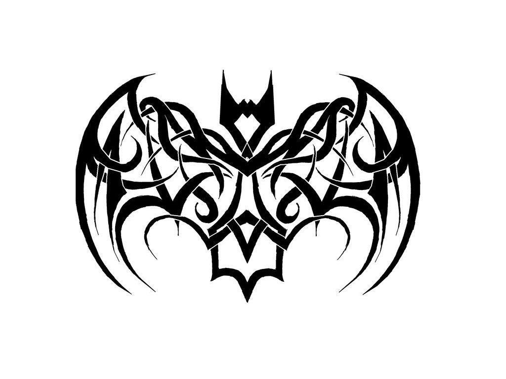 1024x768 I am the bat. Bat tattoo, Batman tattoo, Celtic tattoos
