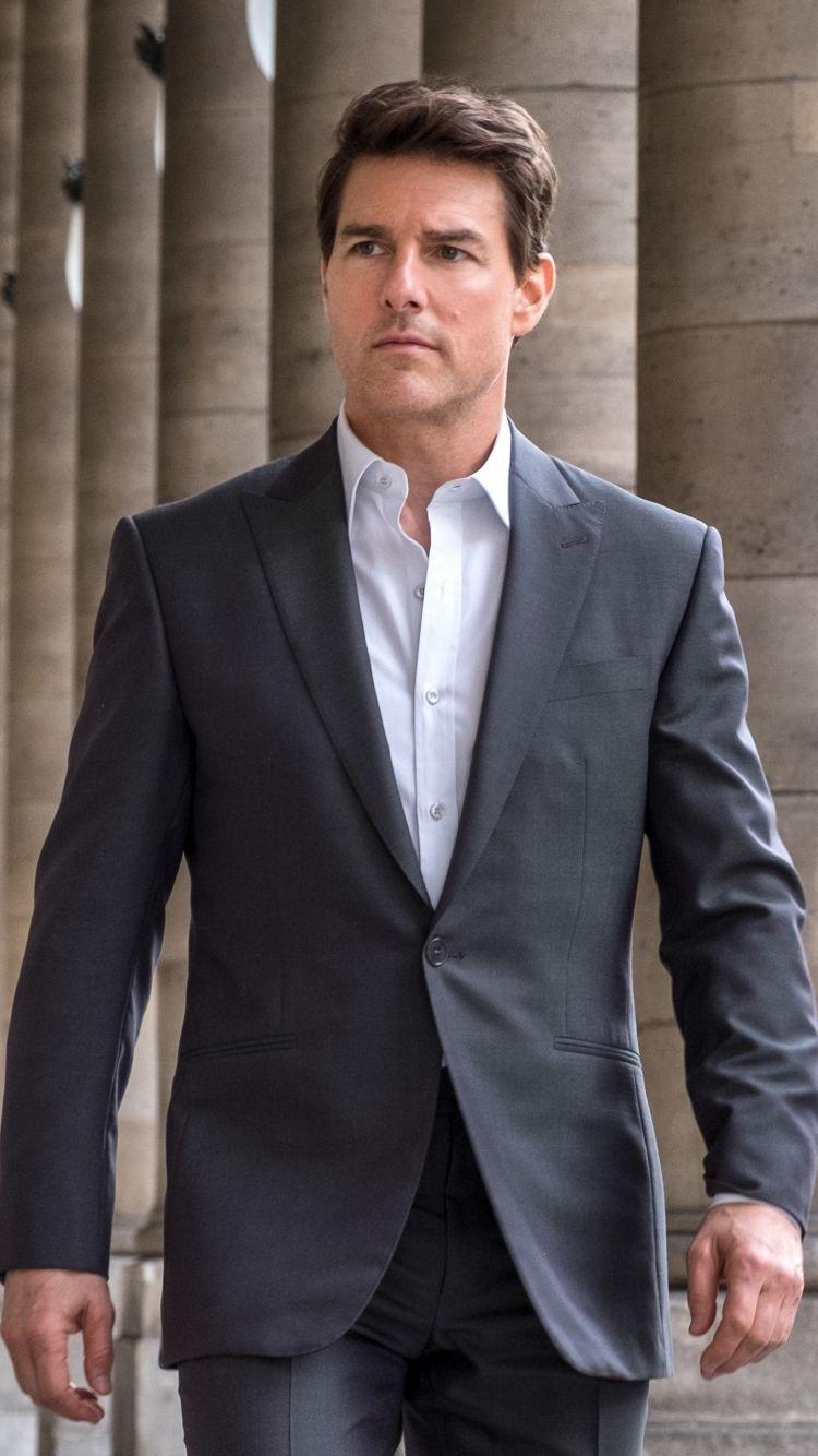750x1334 Download 750x1334 wallpaper handsome, tom cruise, movie, mission: impossible