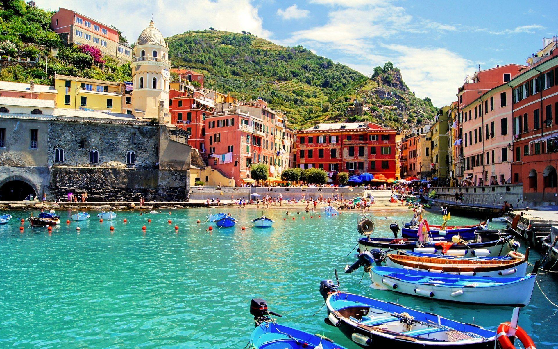 1920x1200 Vernazza Cinque Terre Italy Wallpaper