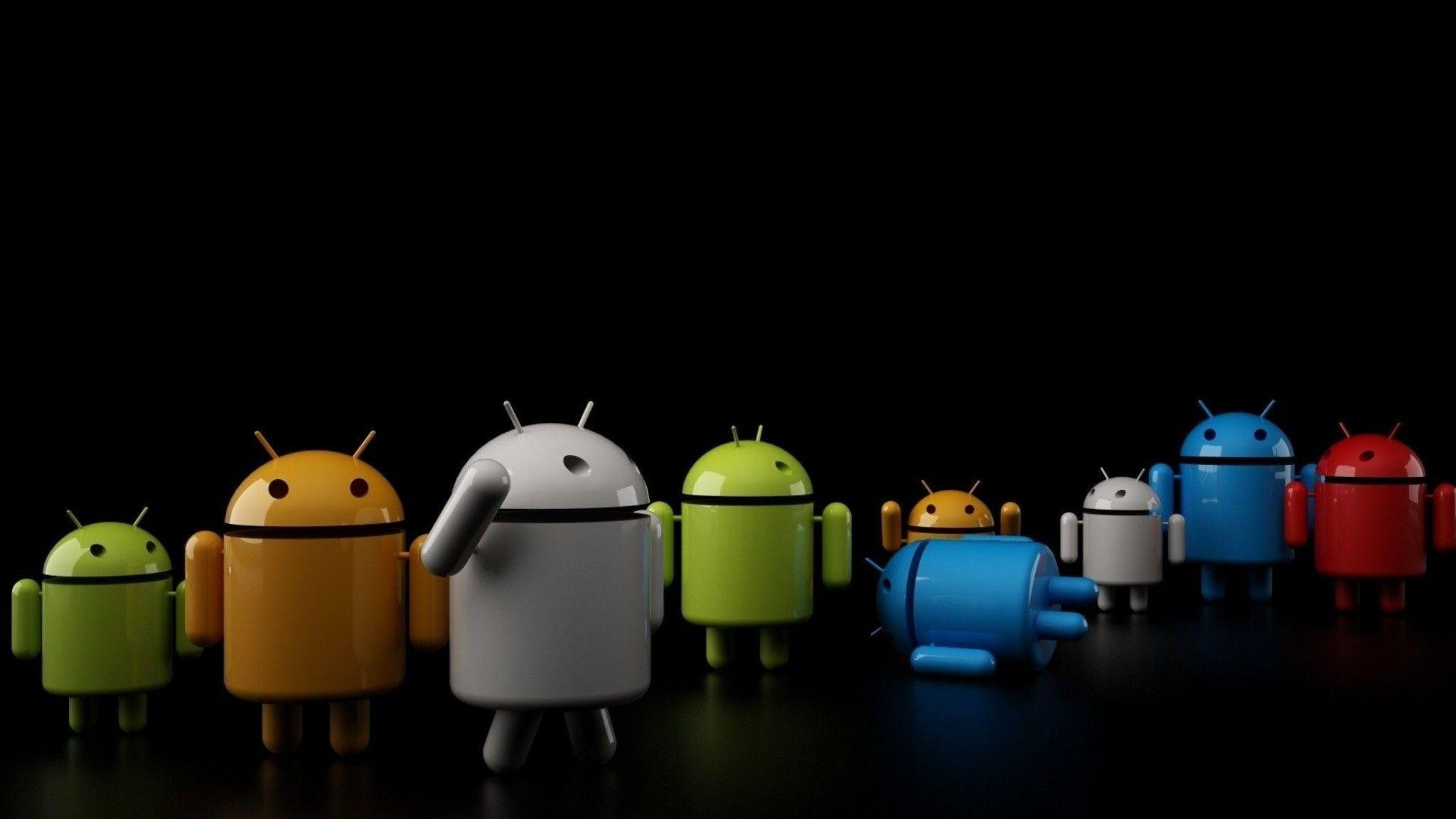 2048x1152 Android Robot HD Wallpaper
