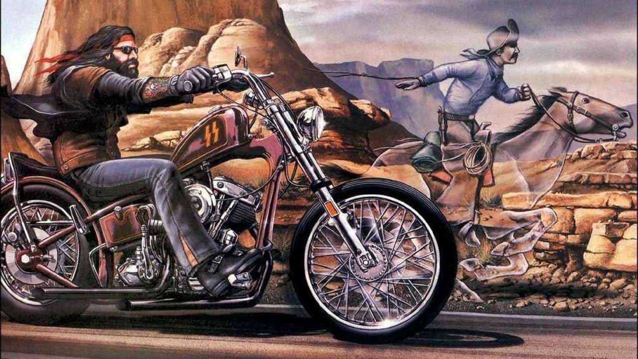 1280x720 Biker The Outlaw Wallpaper : HD Wallpaper
