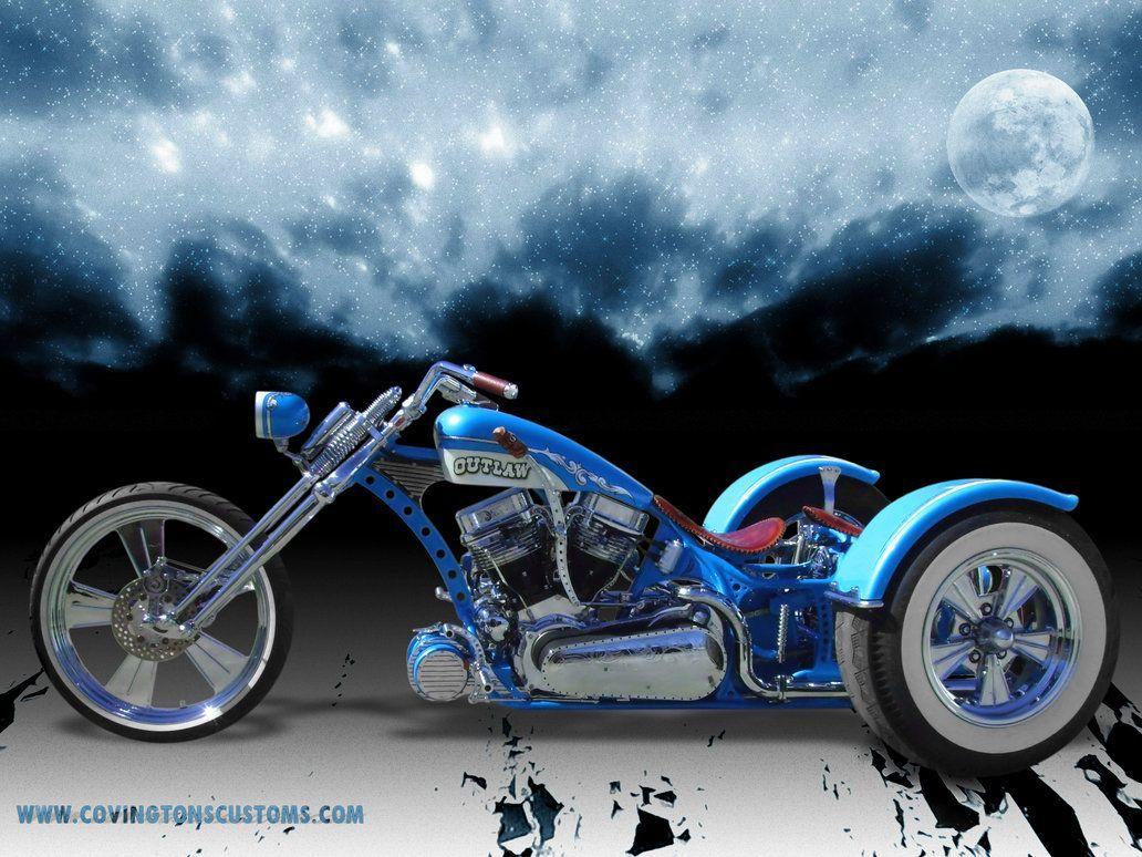 1032x774 Outlaw Custom Trike By Random667. Motorcycles Retro