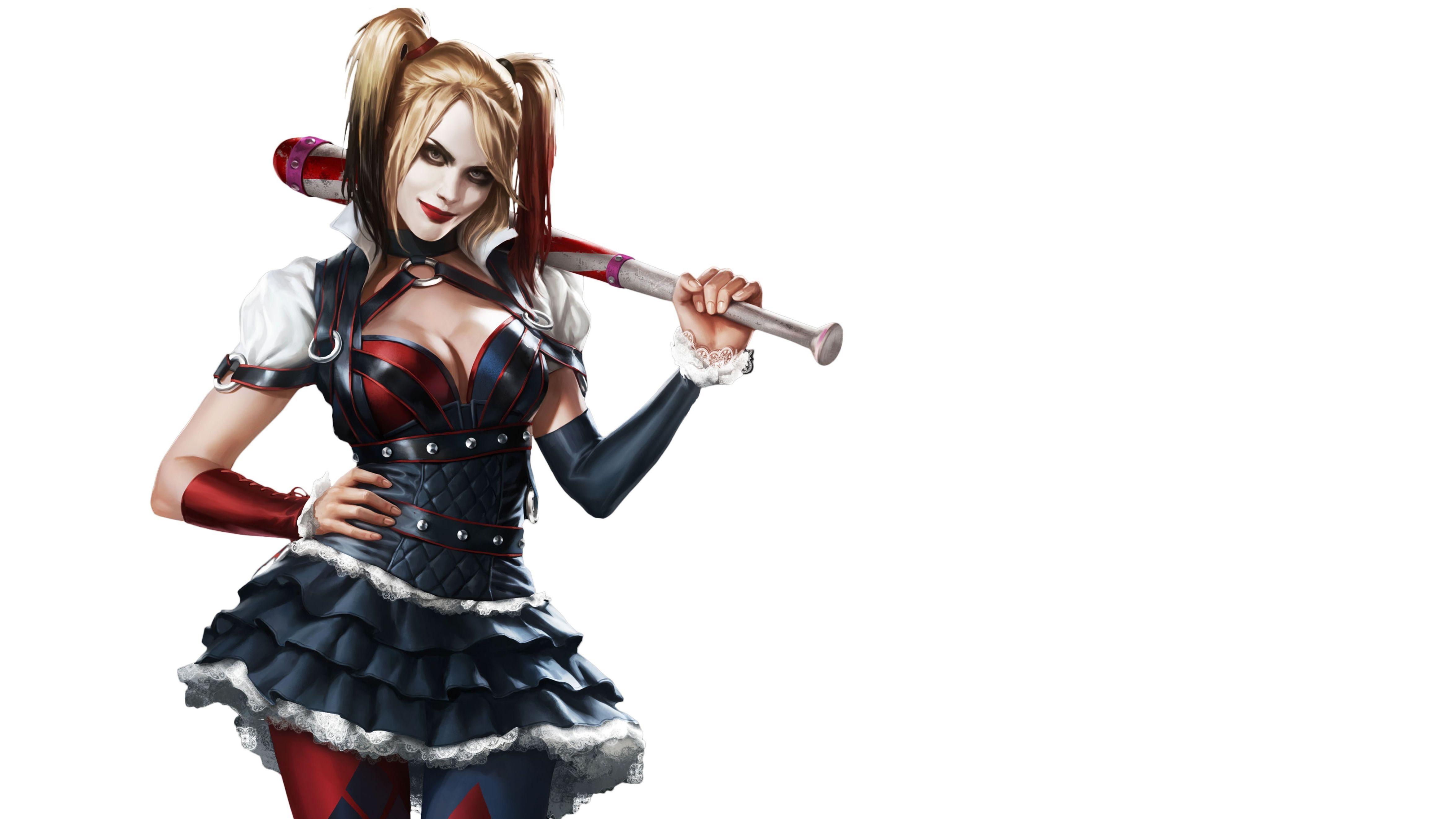 4700x2644 #Harley Quinn, K, #Batman, #Arkham Knight. Mocah.org HD Desktop Wallpaper