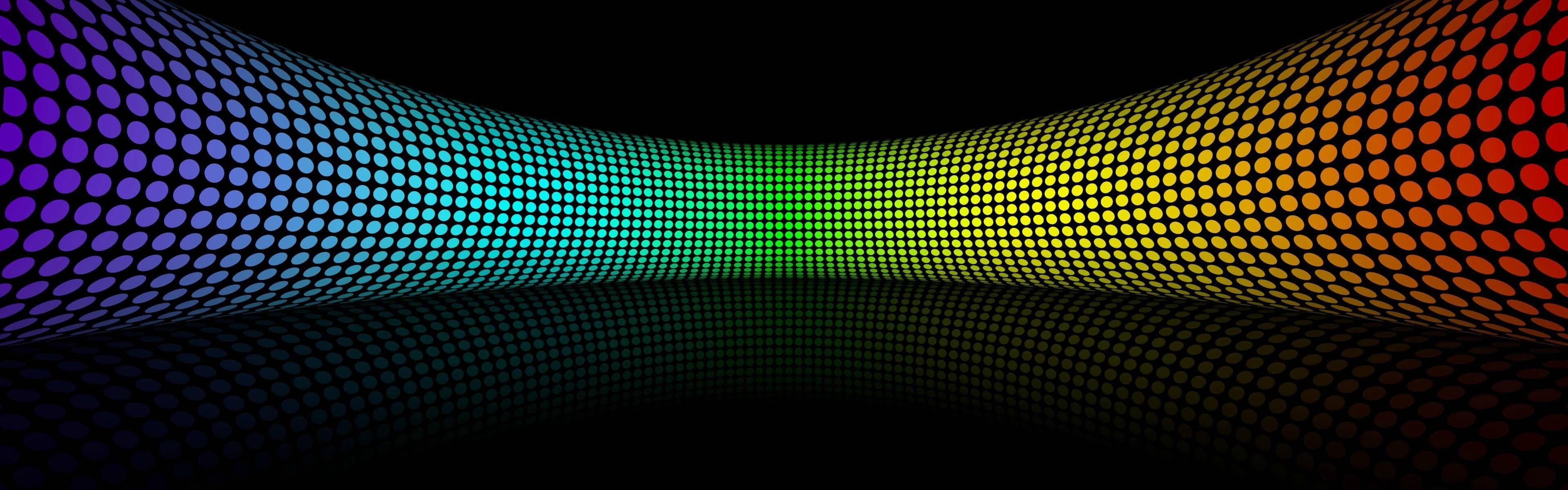 3840x1200 rings, Rainbows Wallpaper HD / Desktop and Mobile Background