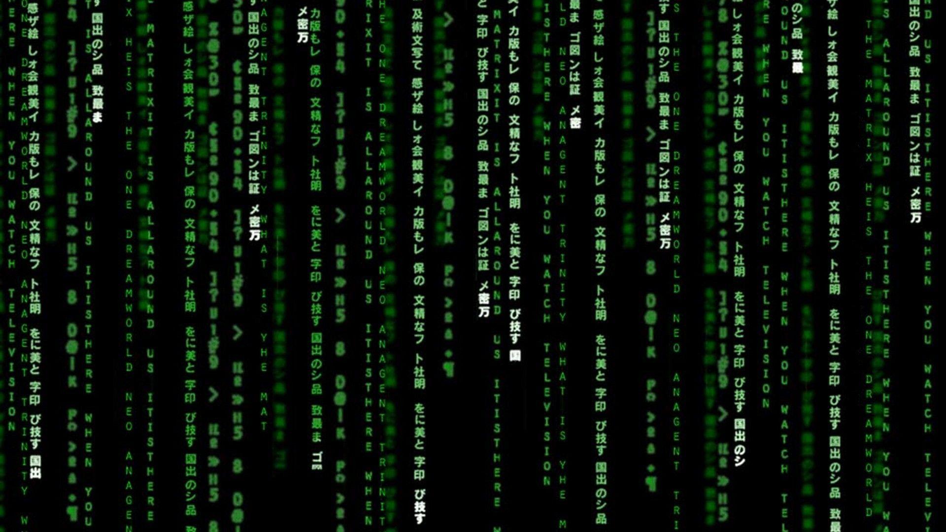 1920x1080 THE MATRIX Action Adventure Sci Fi Binary G Wallpaperx1080
