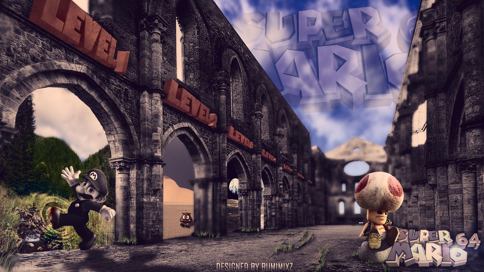 1920x1080 Super mario 64 real life