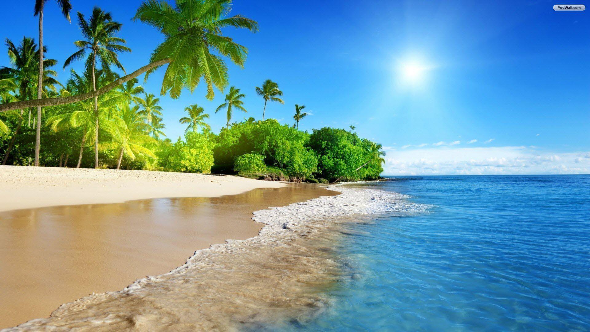 1920x1080 YouWall Beach Corner Wallpaper, wallpaper