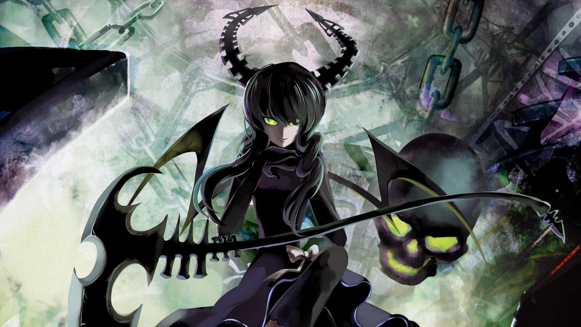 1920x1080 Black Rock Shooter Dead Master anime anime girls wallpaperx1080