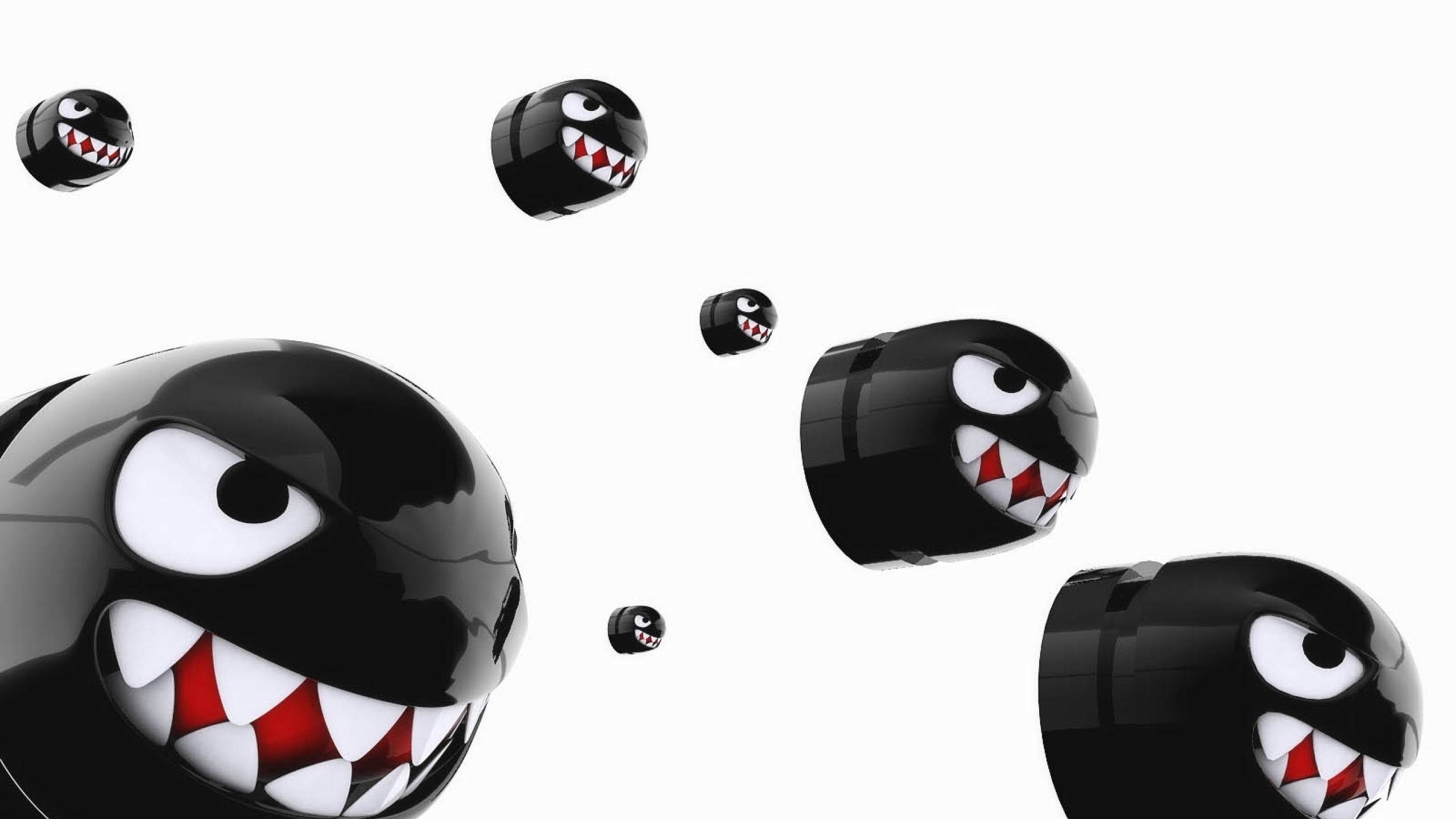 2560x1440 Bullet Bill Wallpaper