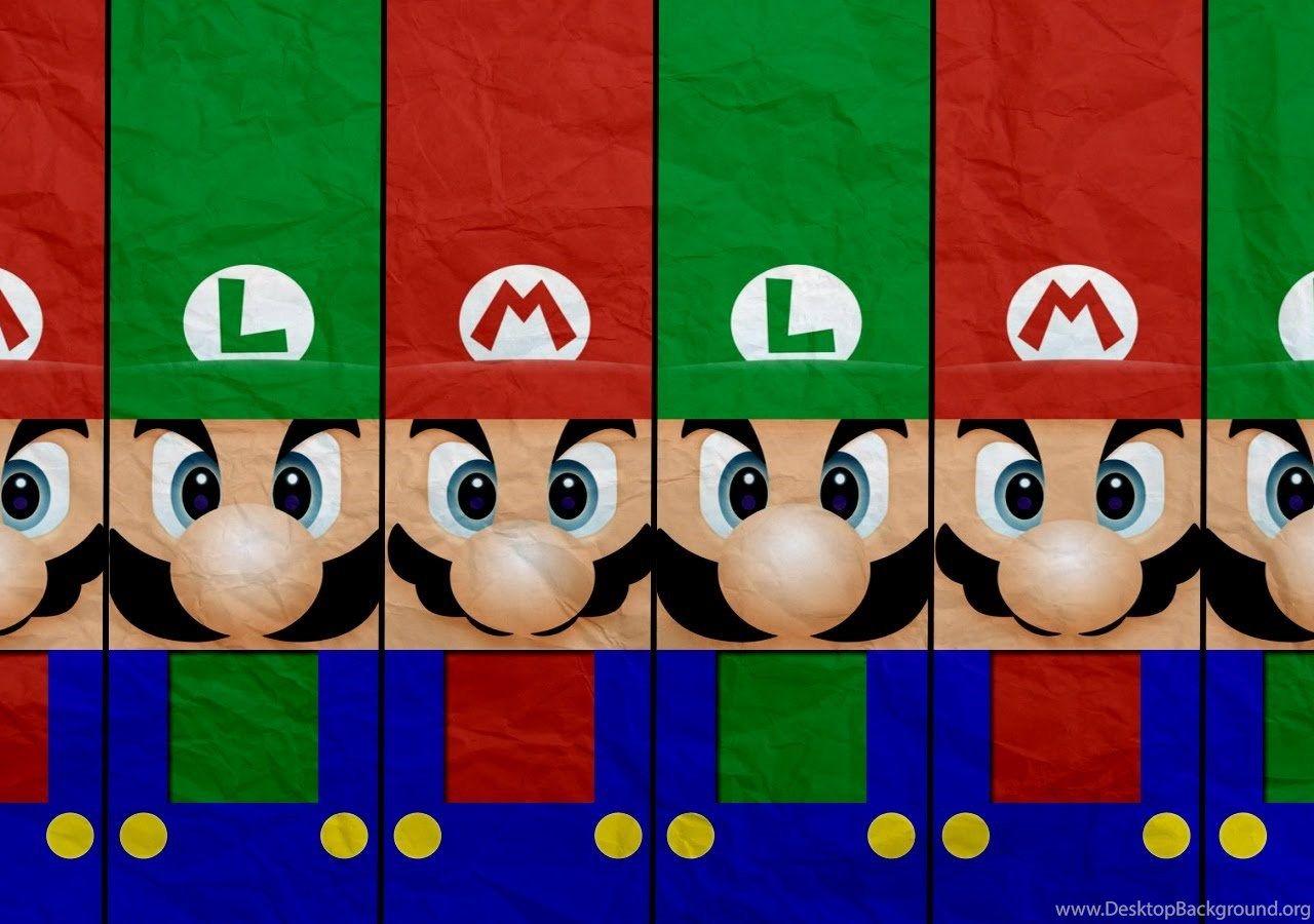 1280x900 SPEED ART .:: Real Mario & Luigi Paper Wallpaper YouTube Desktop Background