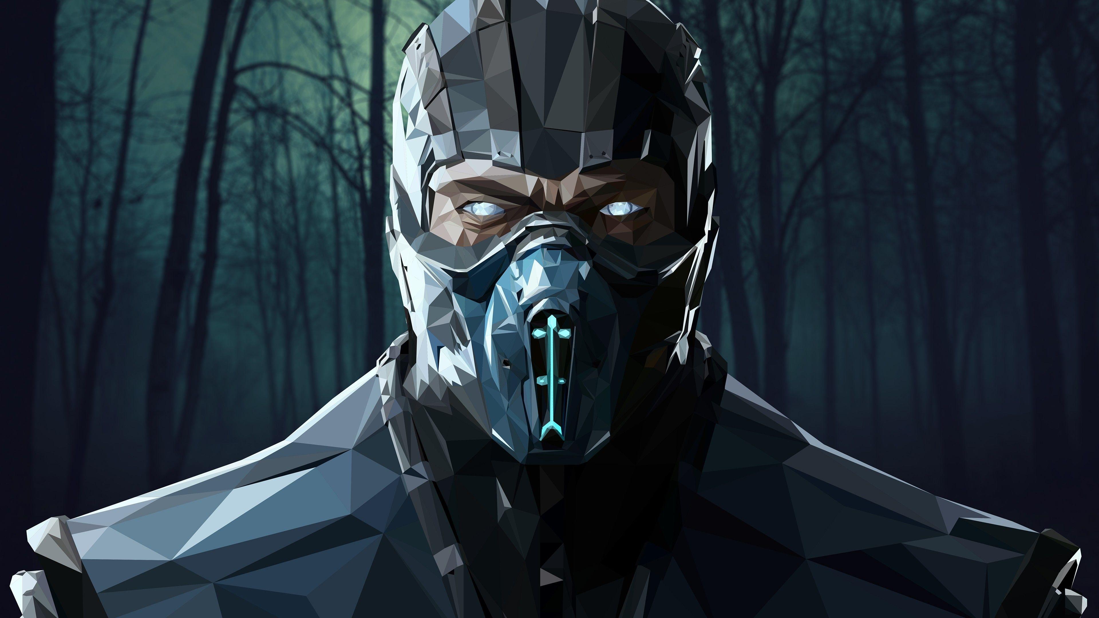 3840x2160 Wallpaper Sub Zero, Mortal Kombat X, HD, 4K, Games