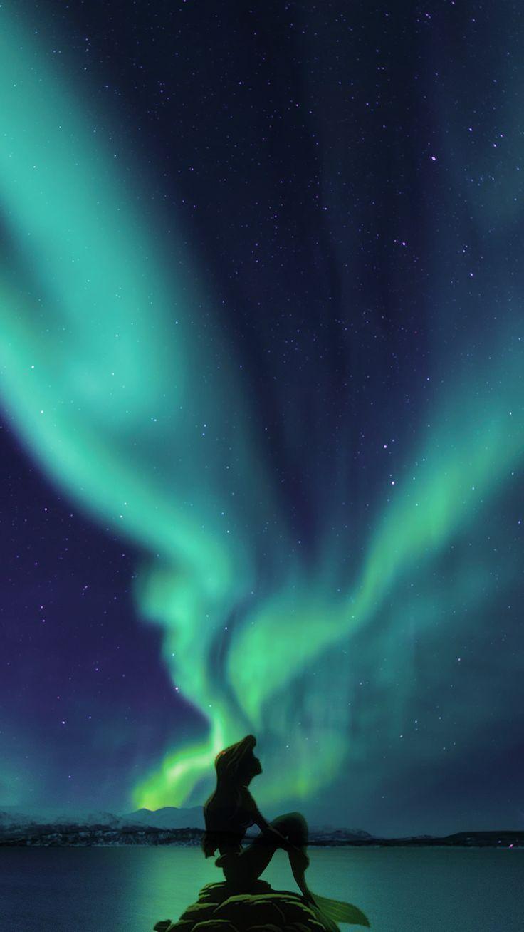 736x1308 Little Mermaid Phone Wallpaper