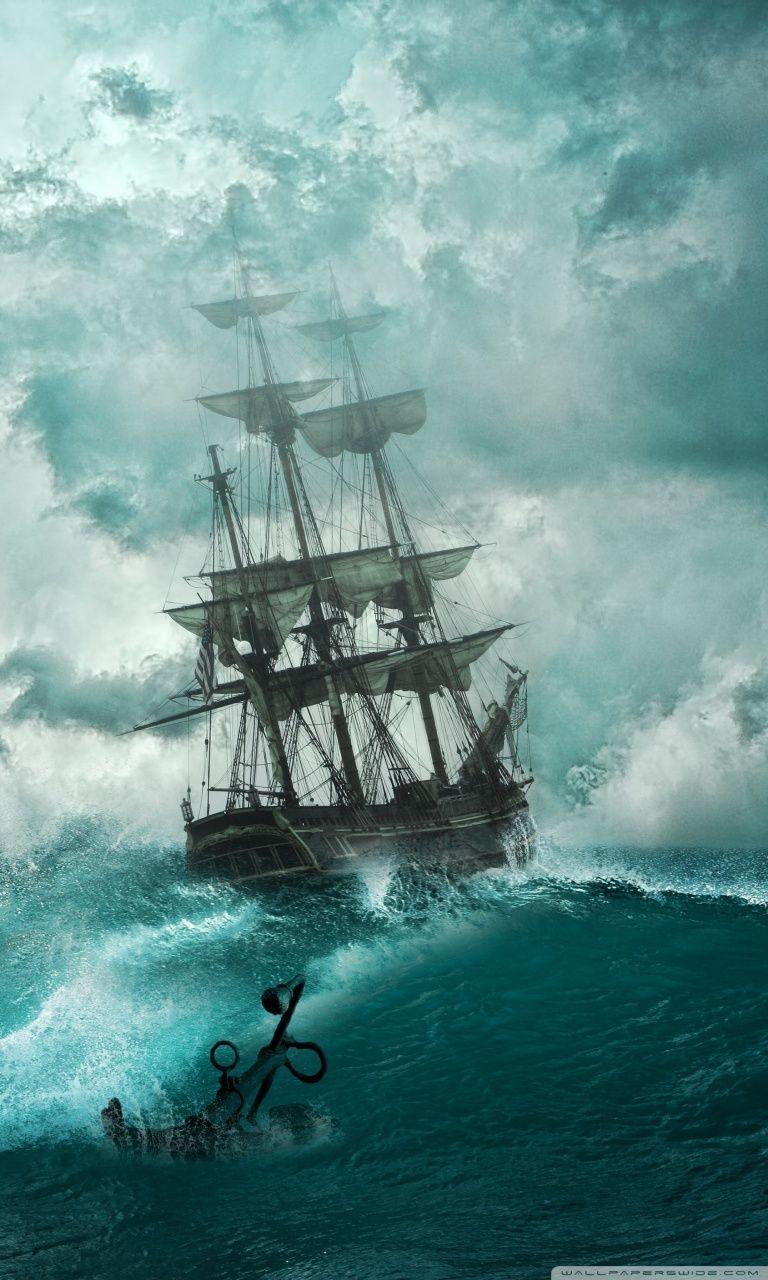 768x1280 Sailing Ship Storm Ultra HD Desktop Background Wallpaper for 4K UHD TV : Widescreen & UltraWide Desktop & Laptop : Tablet