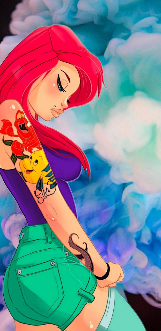 622x1280 The Little Mermaid wallpaper