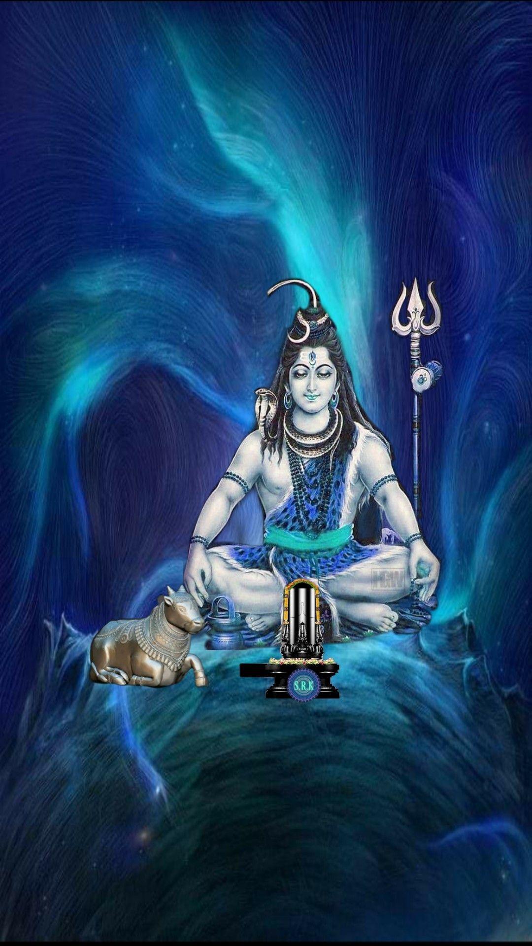 1080x1919 Kubendiran Ramadass. Lord ganesha paintings, Lord shiva HD image, Shiva art
