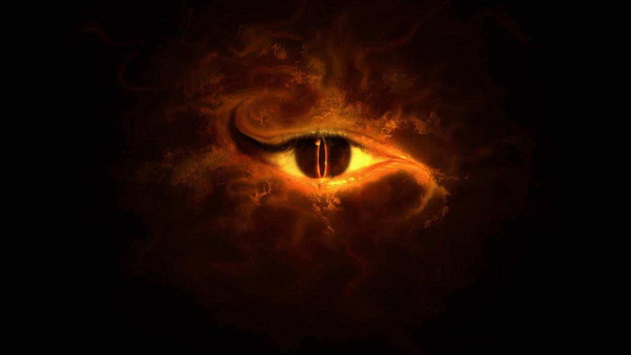 1244x700 Fantasy dark eye demon wallpaperx1080