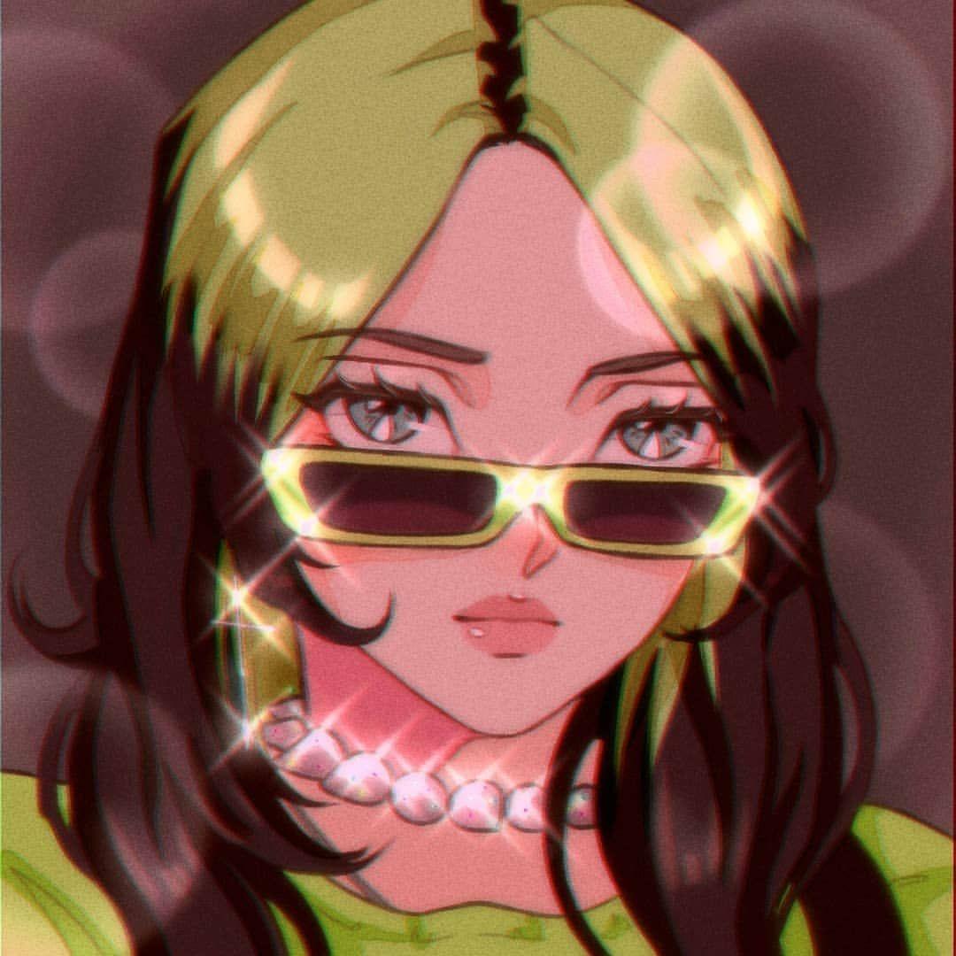 Billie Eilish Anime Wallpaper