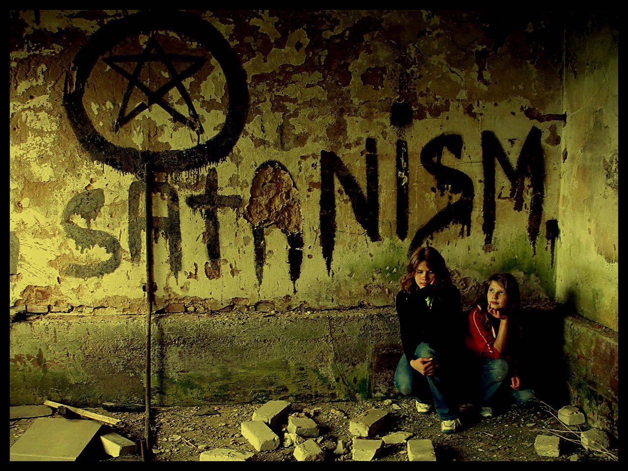 1280x960 Satanism Wallpaper