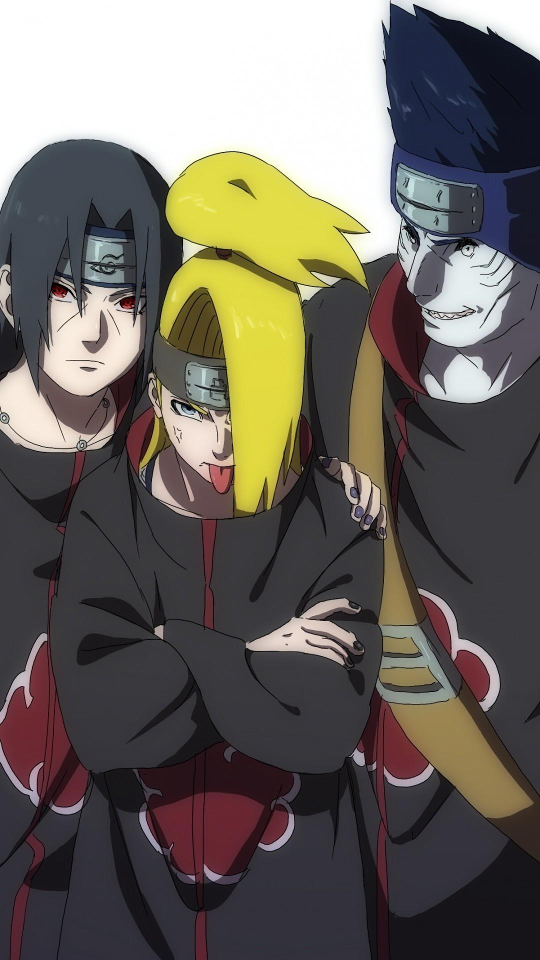 1080x1920 Akatsuki Deidara iPhone Wallpaper
