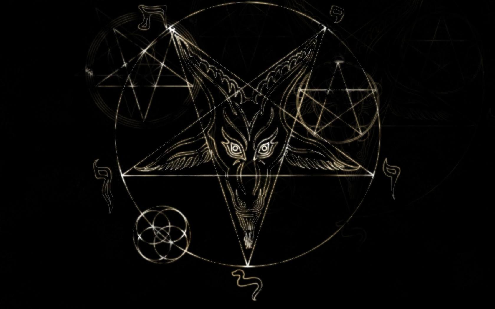 1680x1050 Satanic Wallpaper