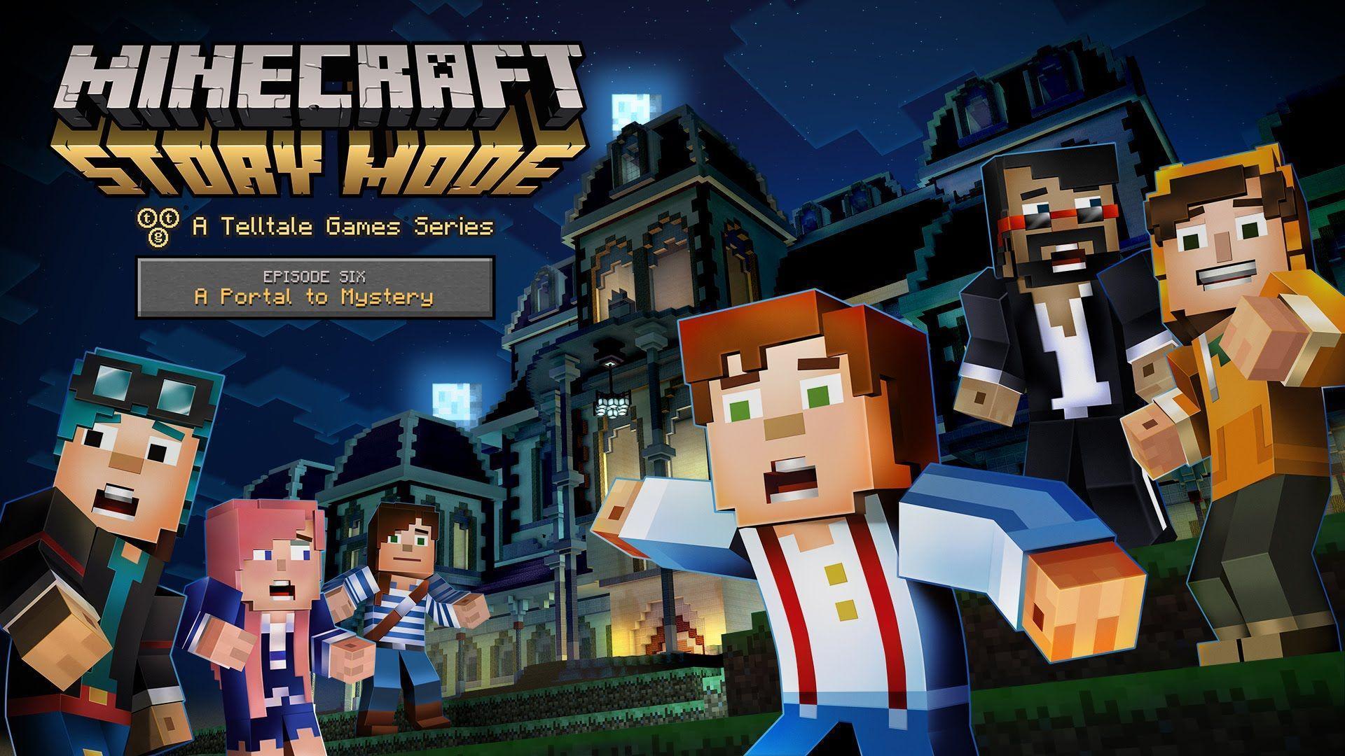 1920x1080 Minecraft: Story Mode Wallpaper
