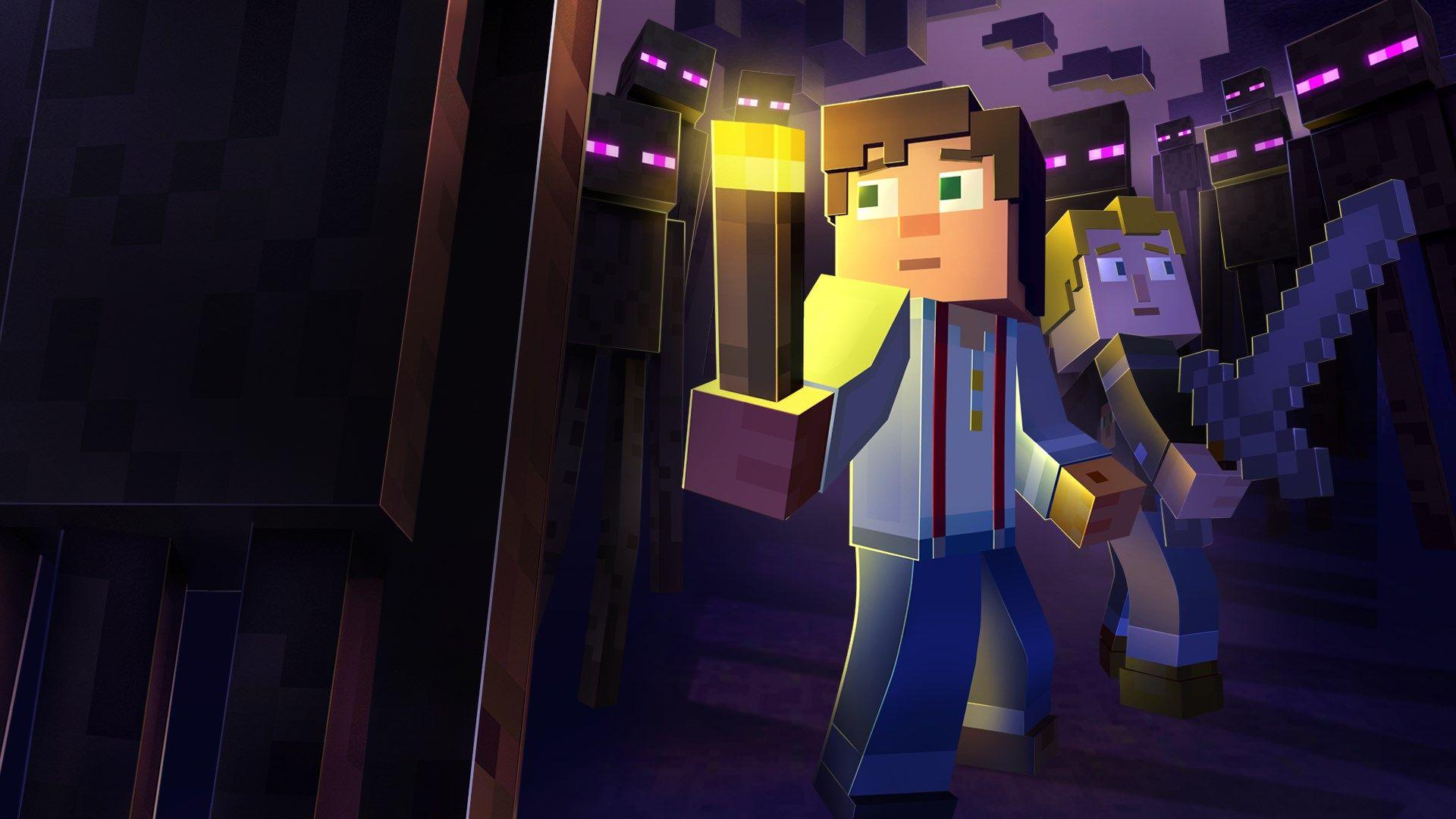 Minecraft Story Mode Wallpapers Top Free Minecraft Story Mode Backgrounds WallpaperAccess