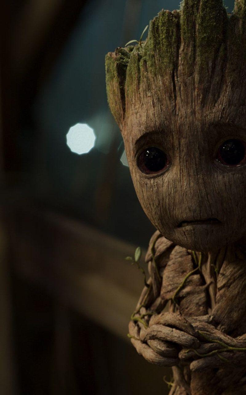 Hình nền phim 800x1280 • Hình nền nhân vật Groot, Guardians of the Galaxy Vol.  2, phim, Truyện tranh Marvel • Hình nền cho bạn Hình nền đẹp nhất cho máy tính để bàn & điện thoại di động https://wallpaperaccess.com/full/4154976.jpg