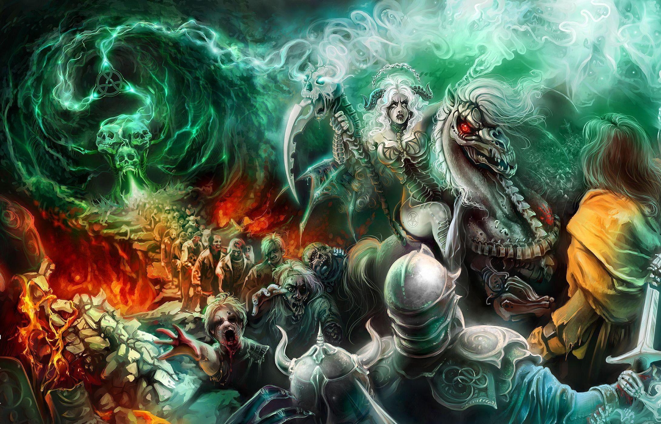 2180x1400 The Four Horsemen Wallpaper