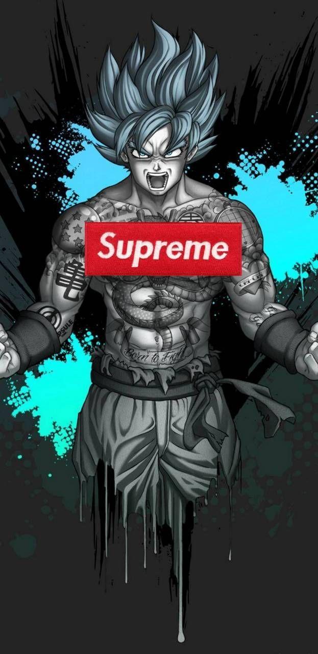 623x1280 Goku Wallpaper Hypebeast